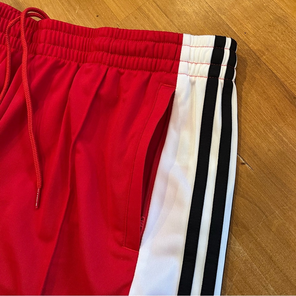 ADIDAS Women's Red / White Adibreak Pants - Picture 8 of 8